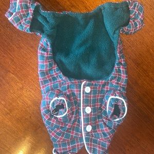 Harry Barker Christmas Dog Pajamas Size XS